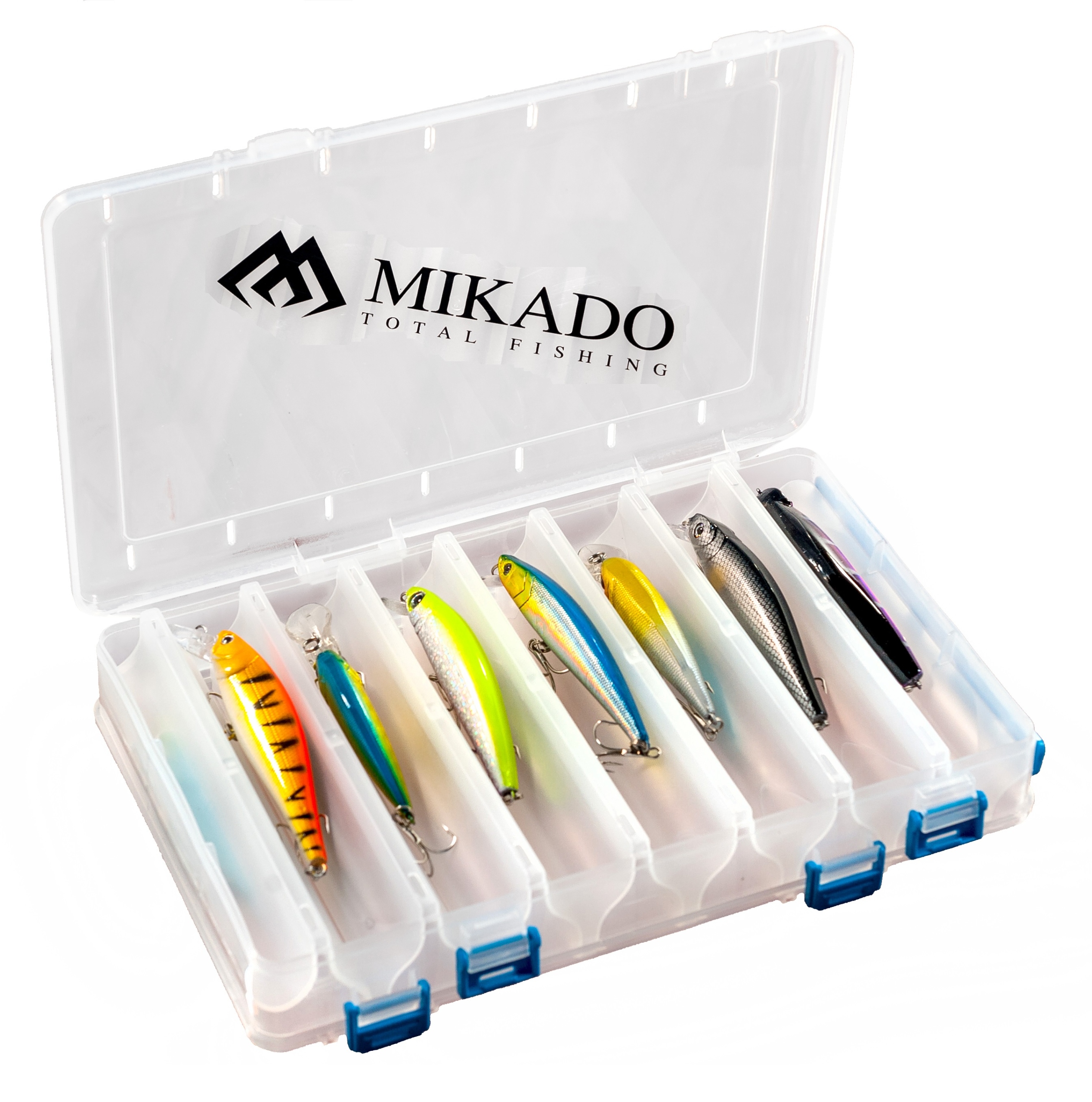 Zestaw na Spinning 14 x wobler Pudełko Mikado