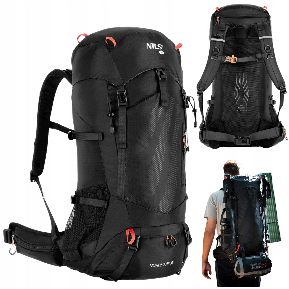 Prostorný Batoh vojenský trekingový batoh 65 L pouzdro