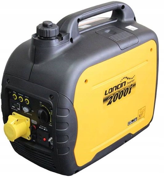 Jednofázový přenosný generátor Loncin 1800 W benzín