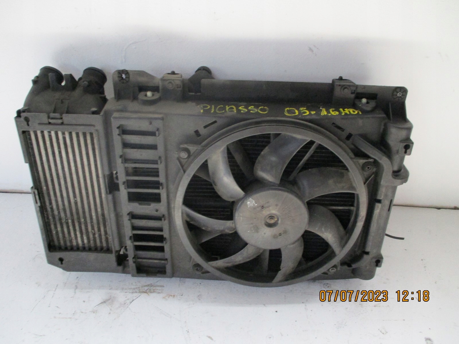 radiator radiator CITROEN C4 PICASSO 1,6HDI