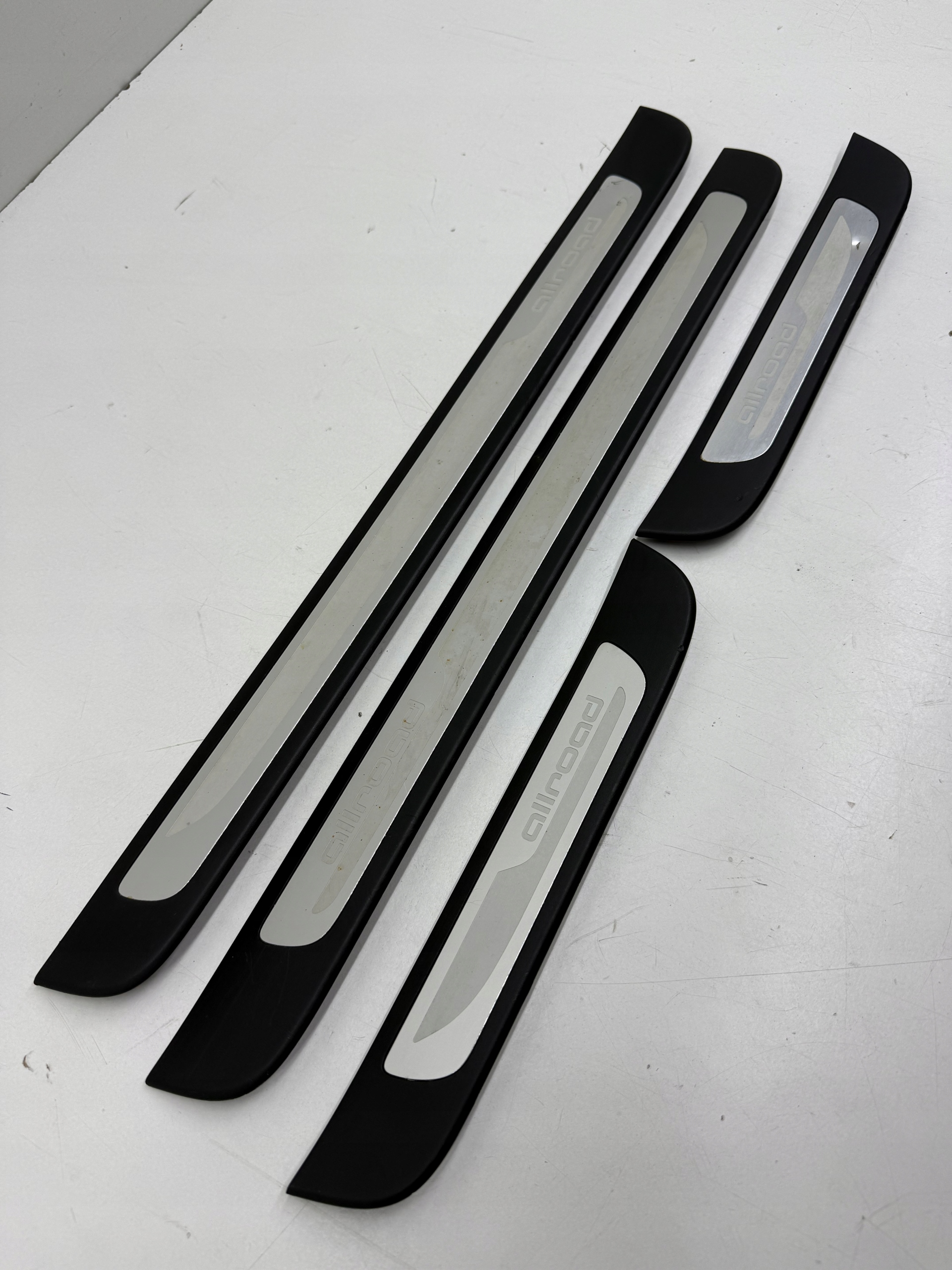 AUDI A6 C7 ALLROAD mouldings caps threshold KOMPLET