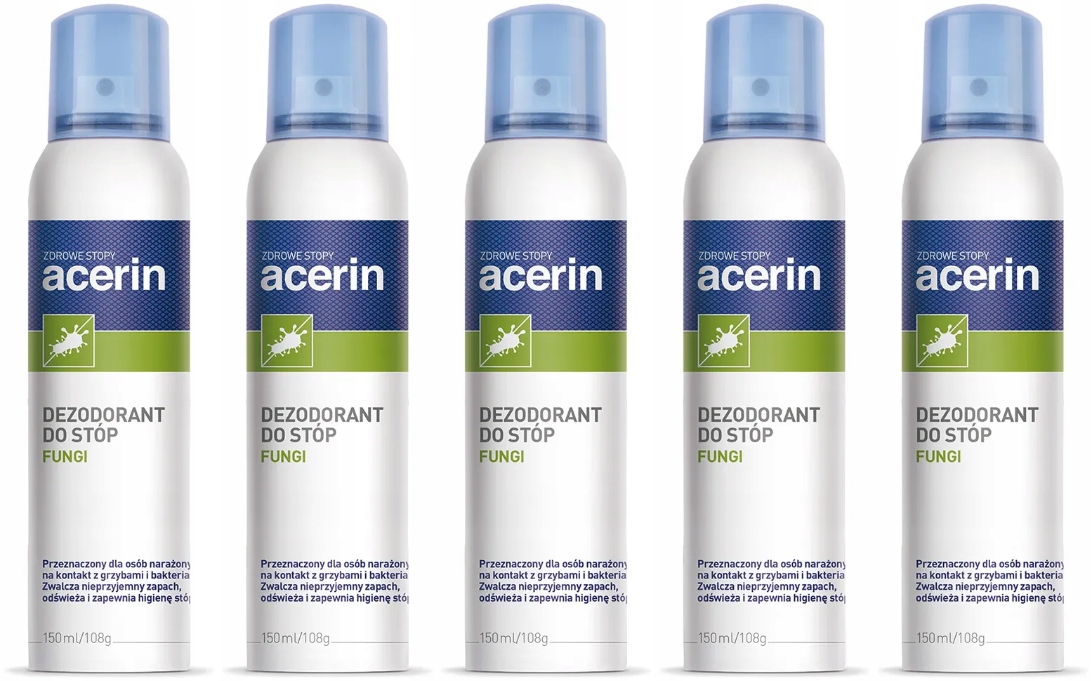 Dezodorant Do Stóp Acerin Fungi Zapobieganie Grzybicy 150ml