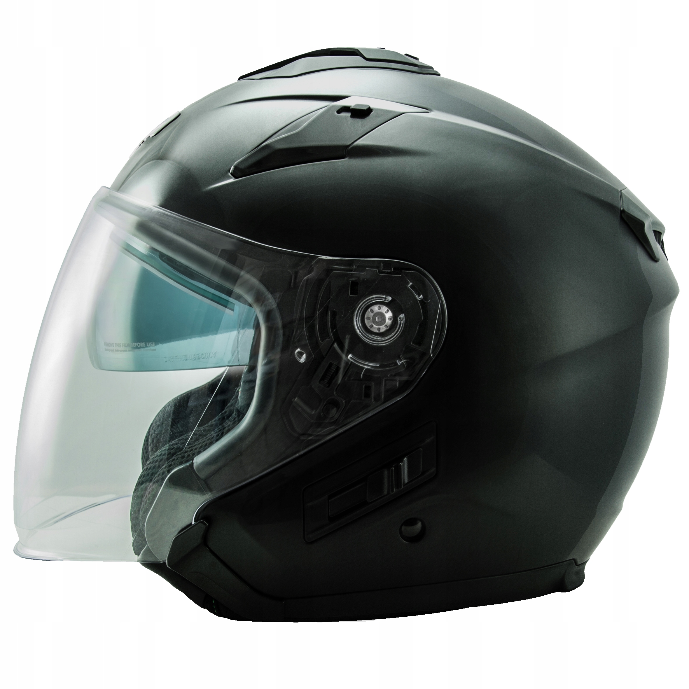 Kask Motocyklowy Jet otwarty z blendą NOS NS-2 Black S EAN (GTIN) 8052787291593
