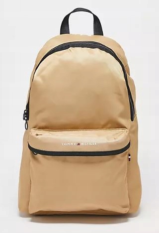 Školní batoh pro mládež Tommy Hilfiger Skyline béžový