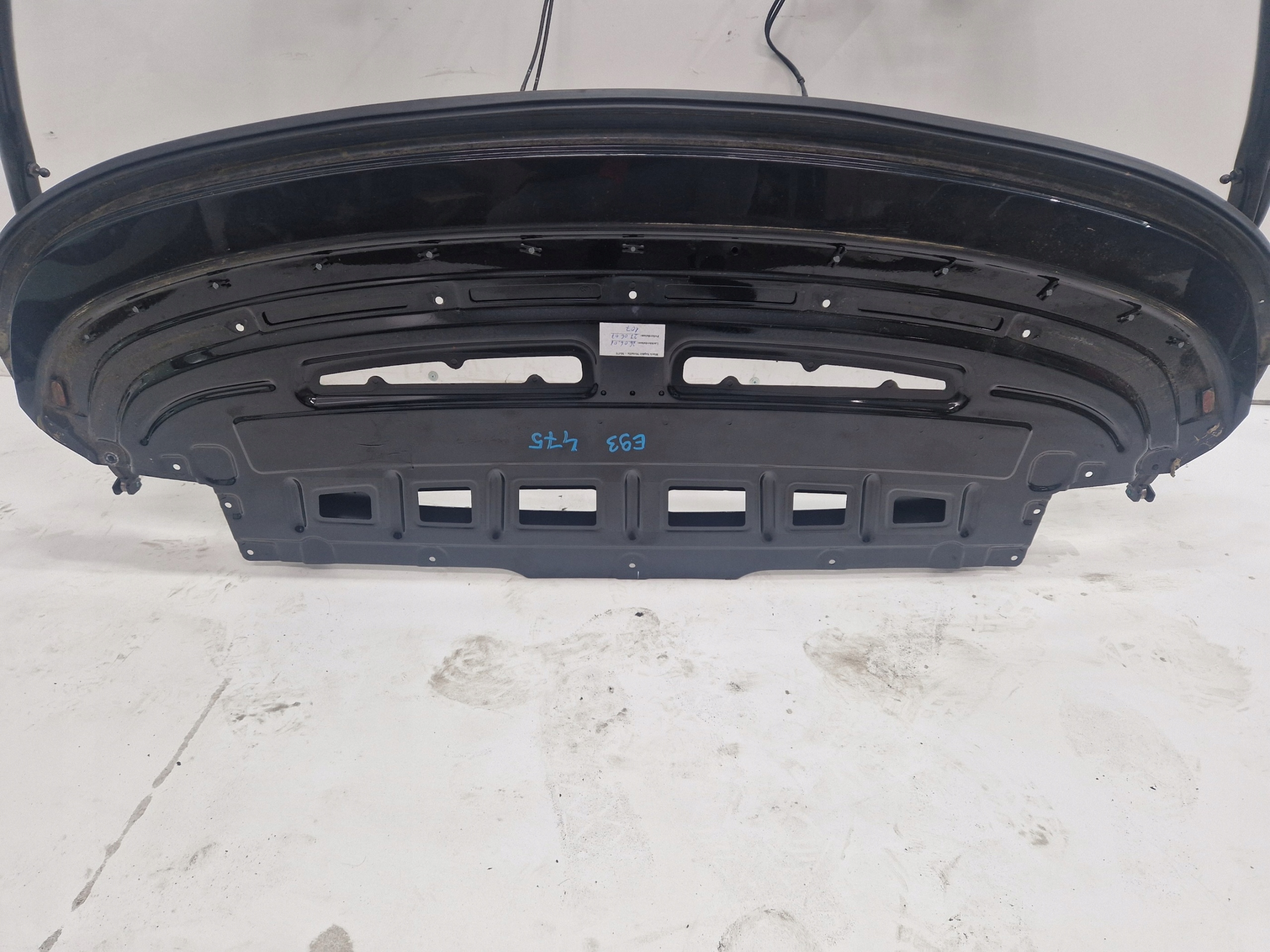 kryt kapota střecha BMW E93 475/9