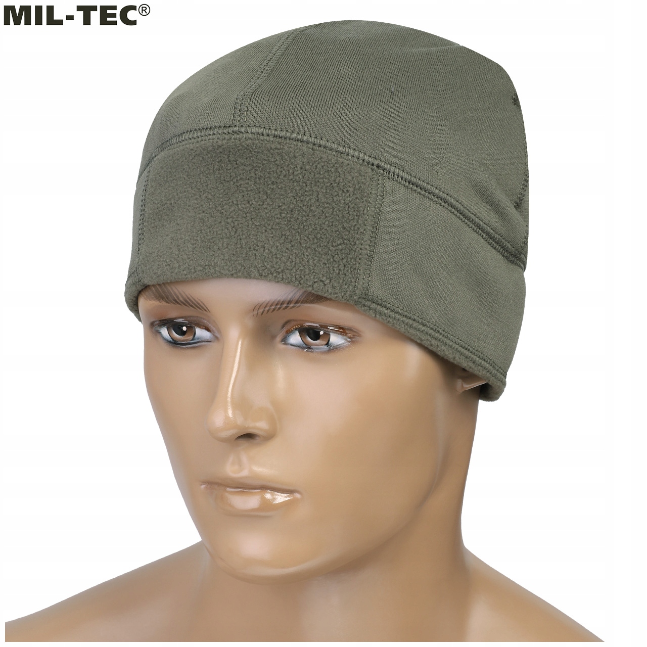 CZAPKA ZIMOWA MĘSKA POLAROWA MIL-TEC OLIVE Kolekcja MILITARIA,OUTDOOR
