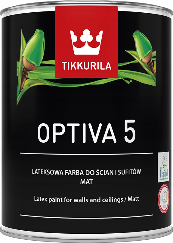 

Tikkurila Optiva 5 0,9L - Mat - Biała