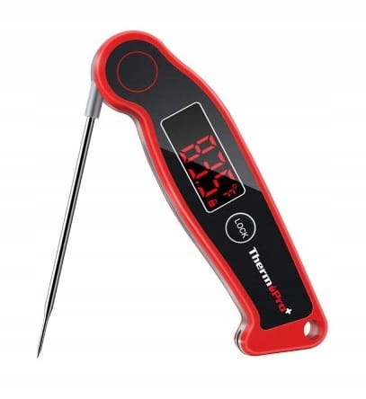 Termometr termopara spożywczy składany LCD oburęczny ThermoPro TP-19