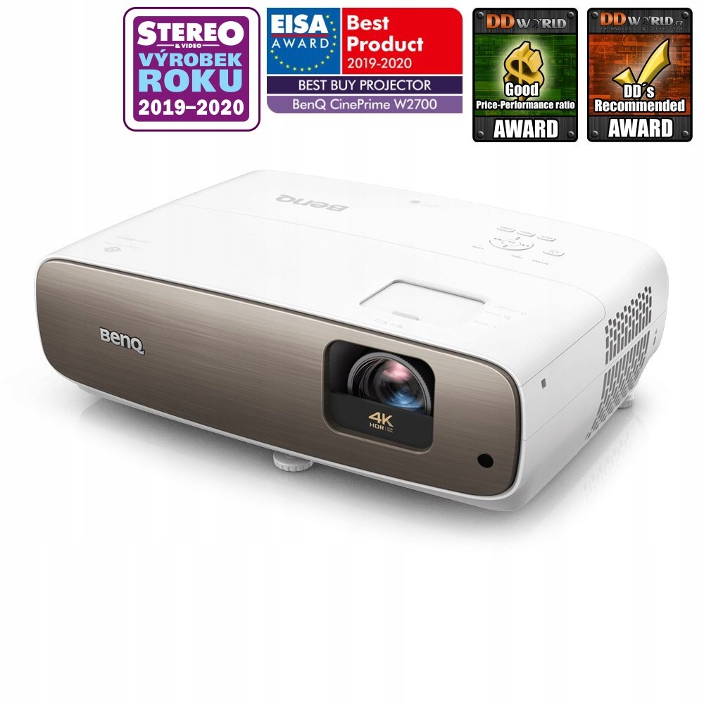 BenQ W2700 4K Uhd/ Dlp projektor/ Hdr/ 2000ANSI/ 30.000:1/ 2x Hdmi/ Usb