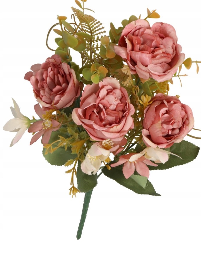 SZTUCZNE KWIATY JAK ŻYWE ROŚLINY RÓŻA RÓŻE BUKIET Marka Deko