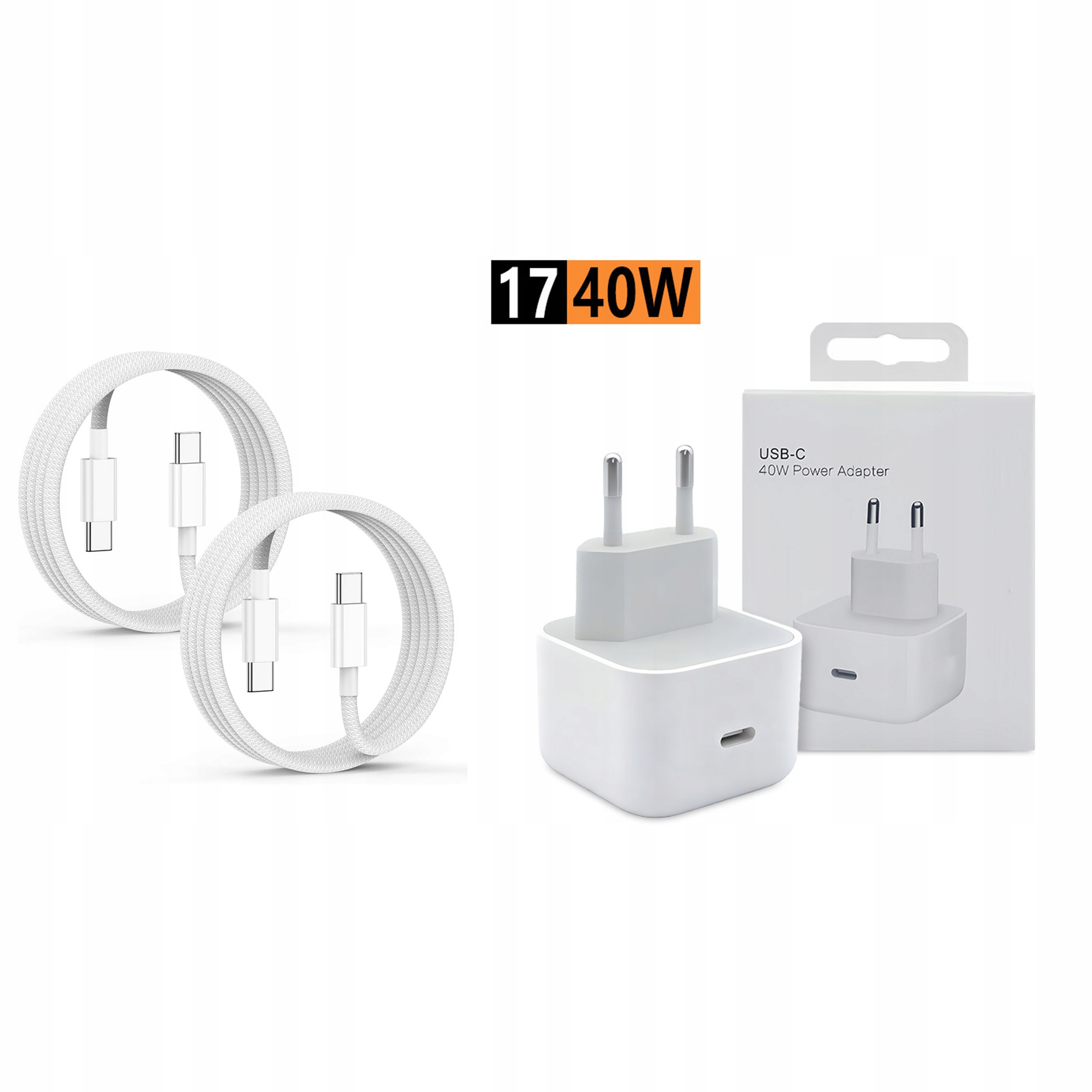 Set Nabíjačka 40W Typ-c Kabel Typ-c 60W Pre Iphone 13 Pro
