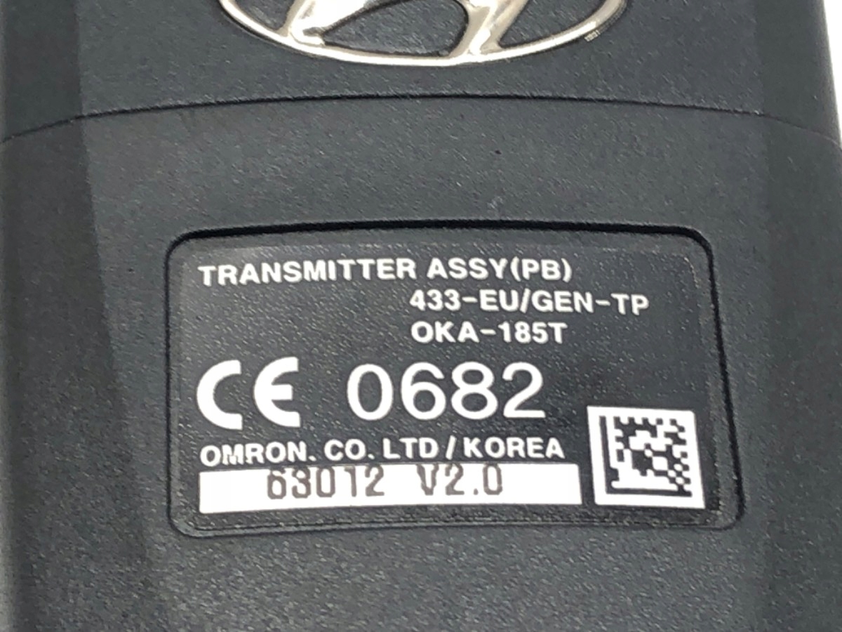 KLUCZYK HYUNDAI ix35 OKA-185T PILOT Typ samochodu Samochody osobowe