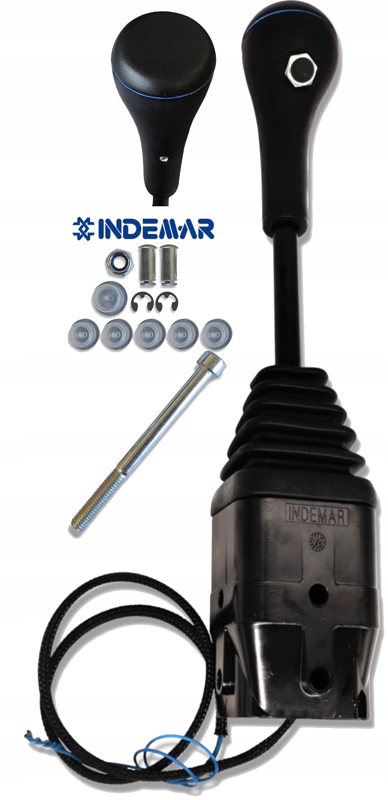 JOYSTICK NA WIDEŁKI Z 1 PRZYCISKIEM + LINKI 2m TUR