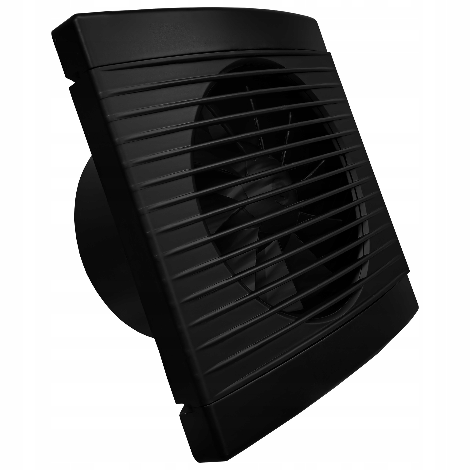Axiální ventilátor Play Modern Wp 100 mm černý Dospel, tichý, vypnutý, provázkový