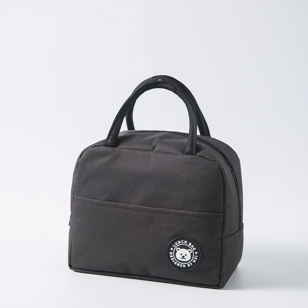 Torba termiczna Śniadaniowa Turystyczna Lunch box malinowy Model L362