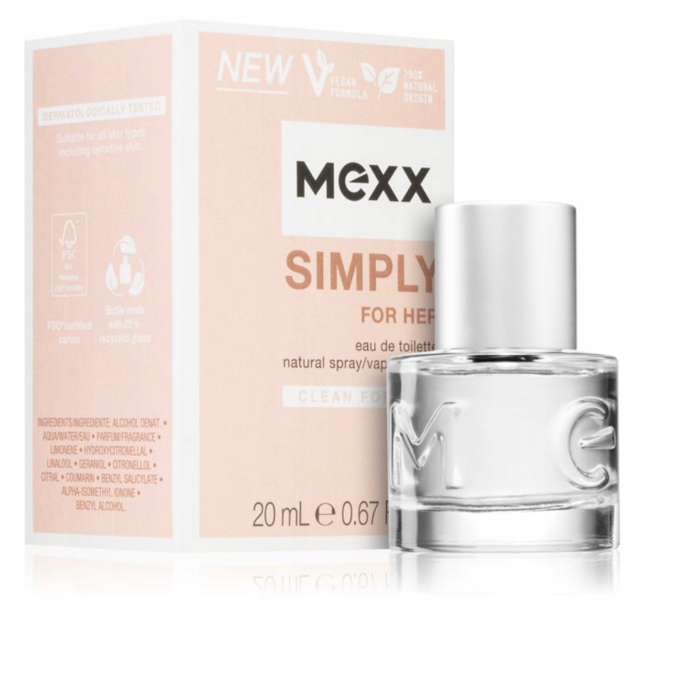 Mexx Simply for her edt. 20 ml
