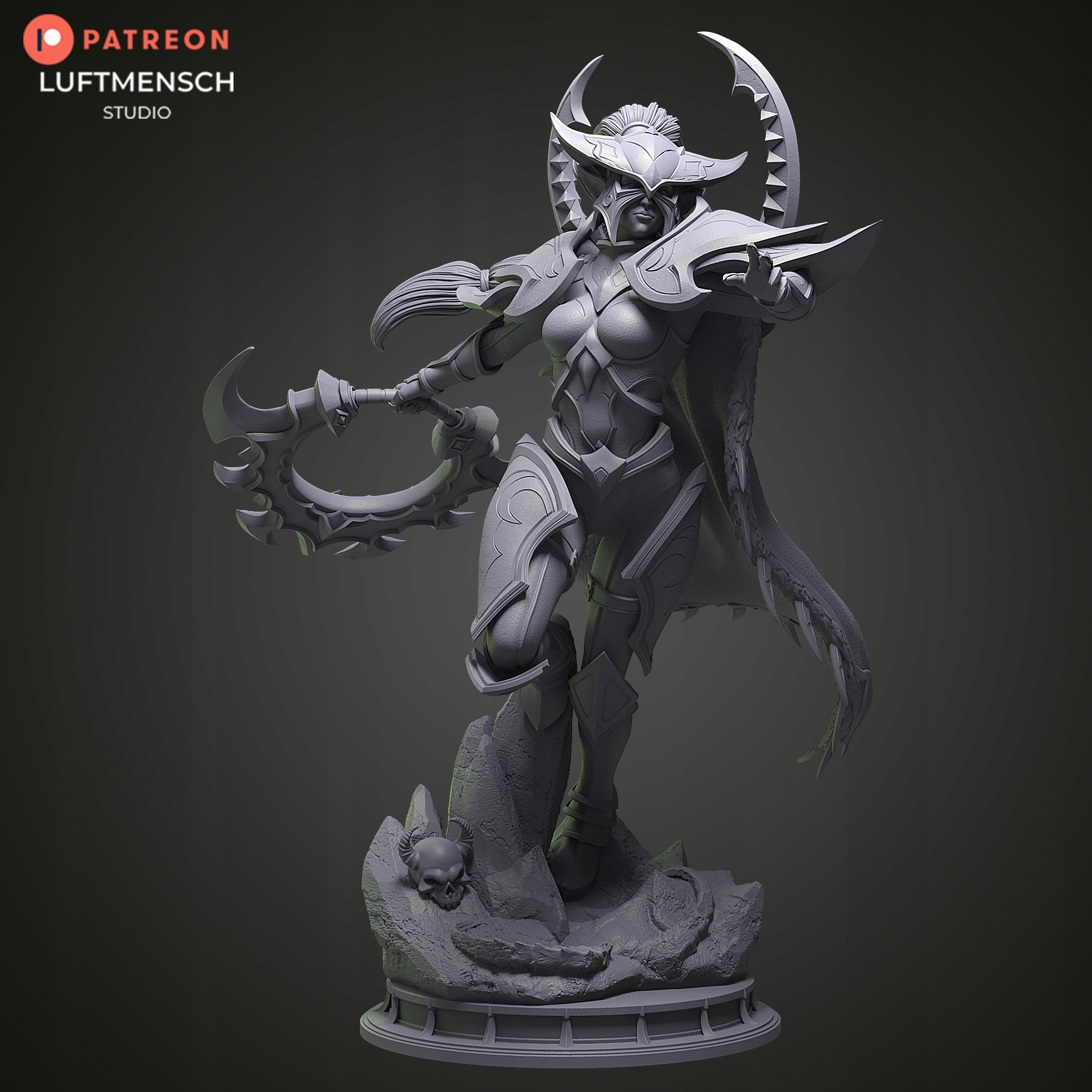 Figurka Maiev Shadowsong 1:6 World of Warcraft 3D Pryskyřice 3D tisk dárek