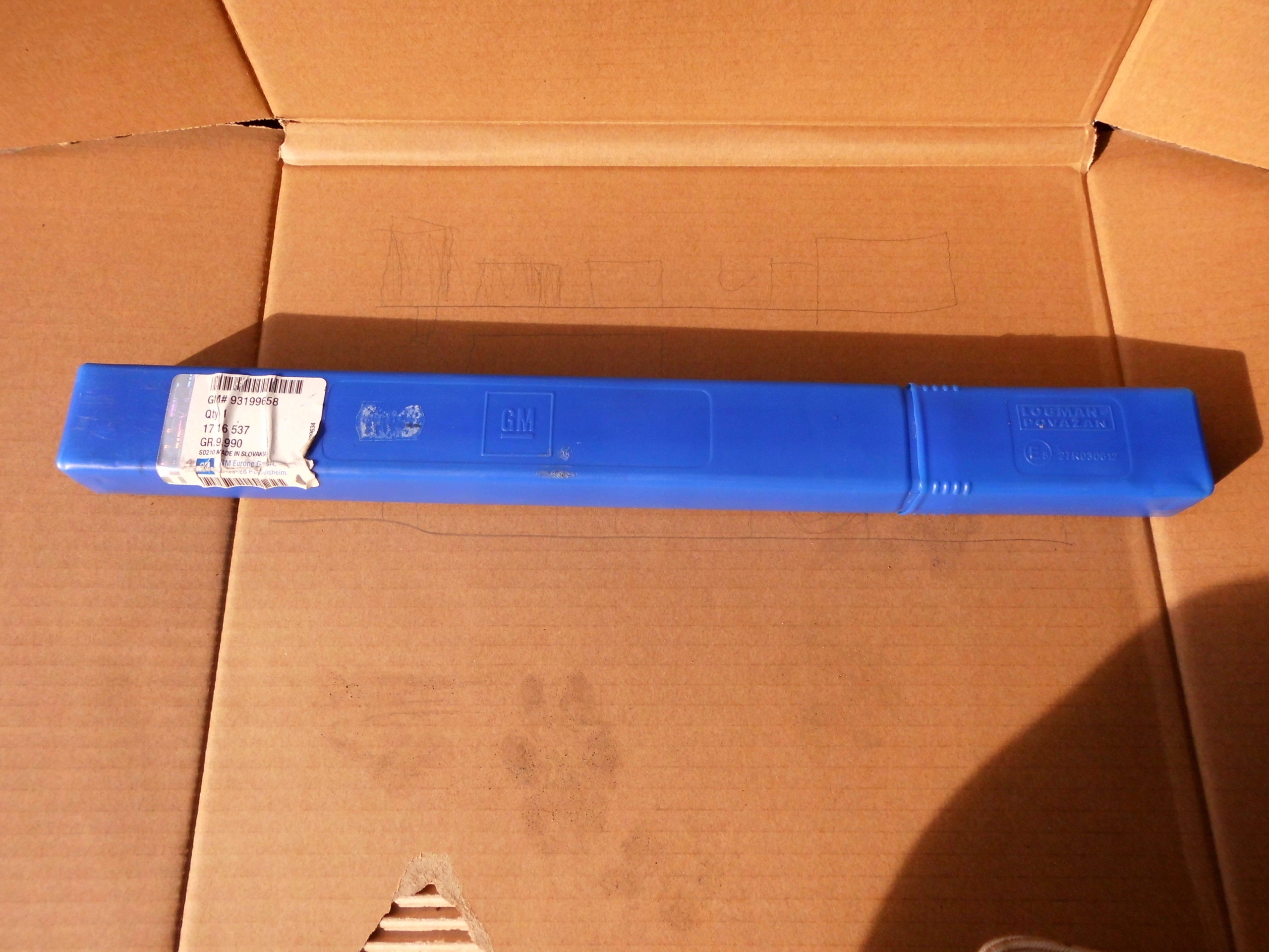 OPEL ZAFIRA B TRÓJKĄT OSTRZEGAWCZY