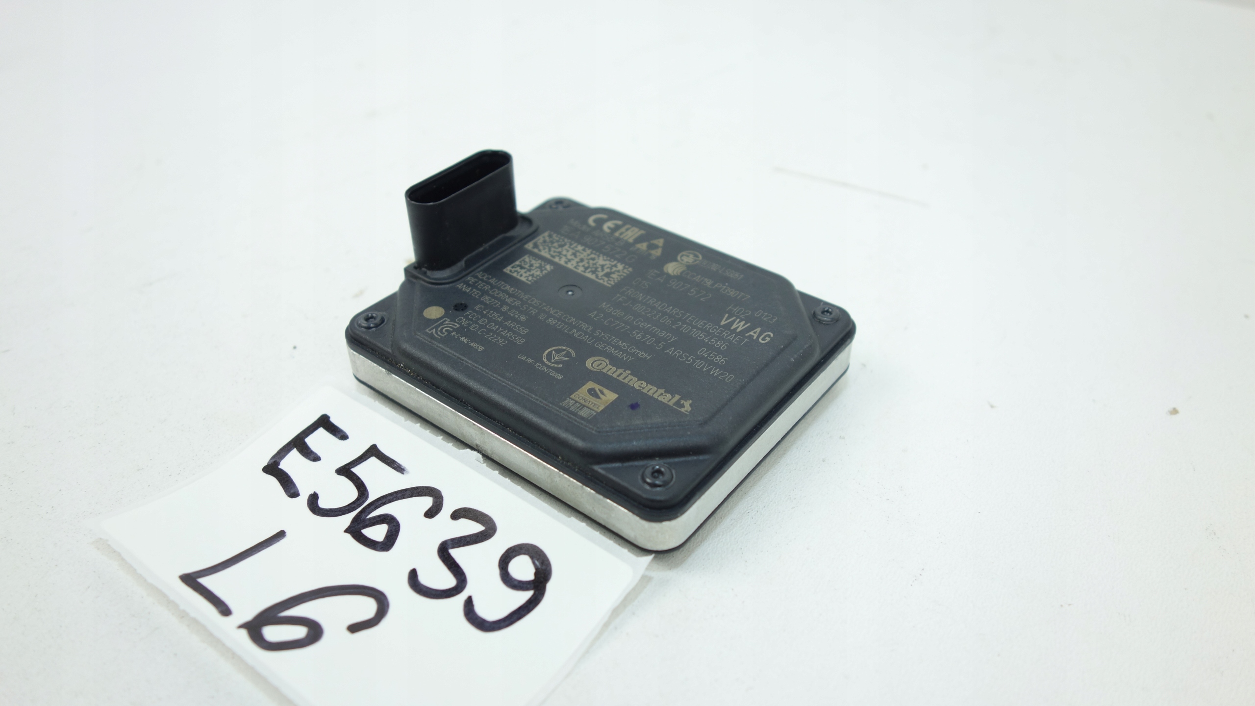 RADAR DISTRONIC SENSOR ACC VOLKSWAGEN ID.3 2019- 1EA907572G