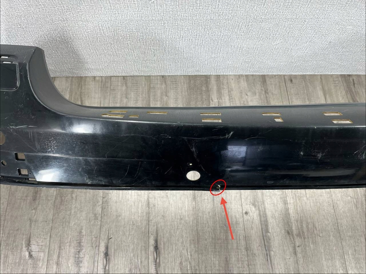 MERCEDES GL X164 2006-2009 bumper rear part A1648852625