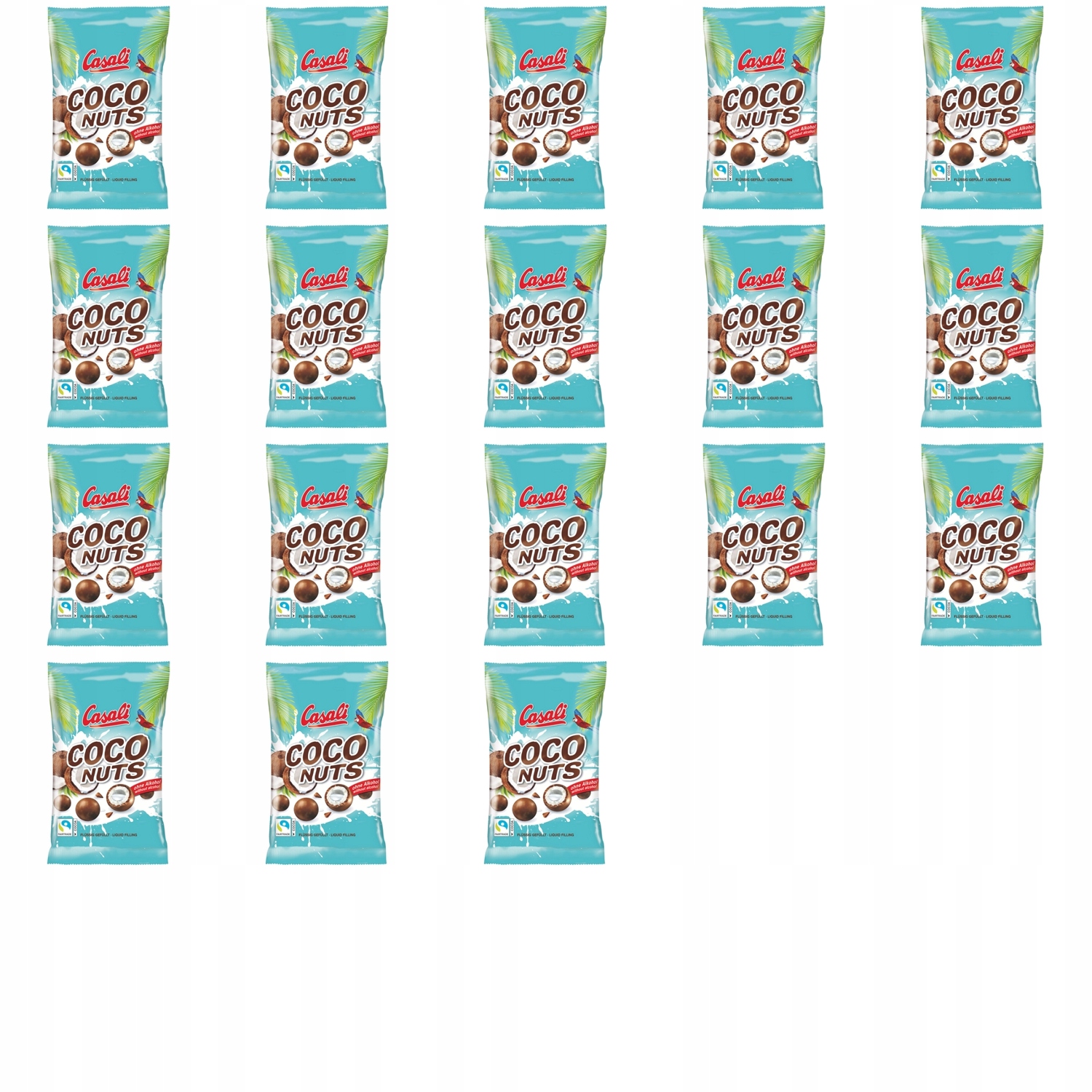 Levně 18x 100g Casali kokosové dražé Karton