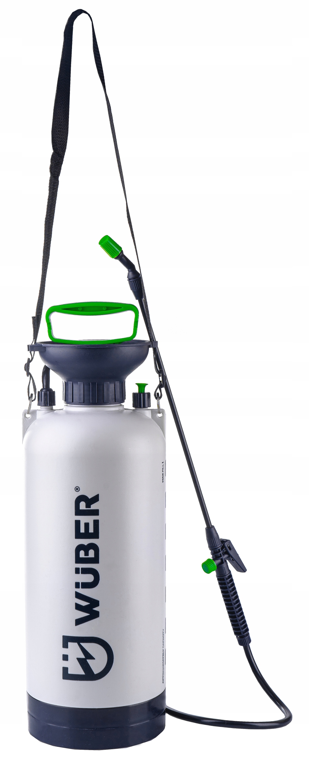 OPRYSKIWACZ CIŚNIENIOWY RĘCZNY DUŻY POJEMNOŚĆ 8L REGULACJA LANCA 98CM Zasilanie ręczne