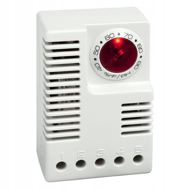 Elektronický Hygrostat 230V 50-90% 1NC-NO IP20 Stego 01245.0-00
