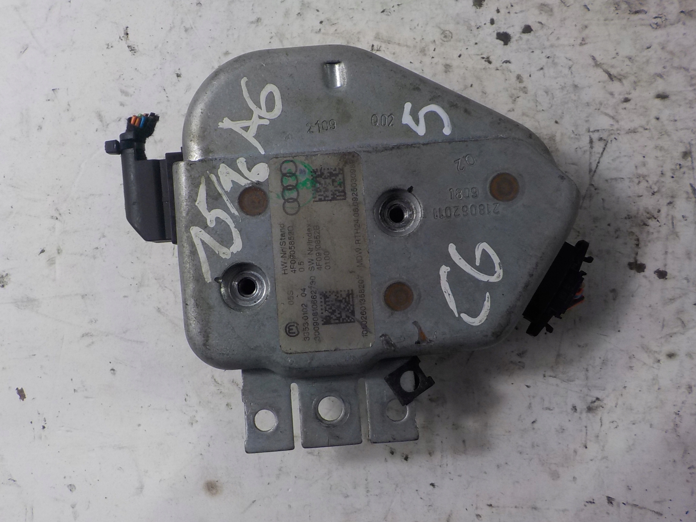 AUDI A6 C6 BLOKADA des Lenkrads 4F0905852D 4F0910852B