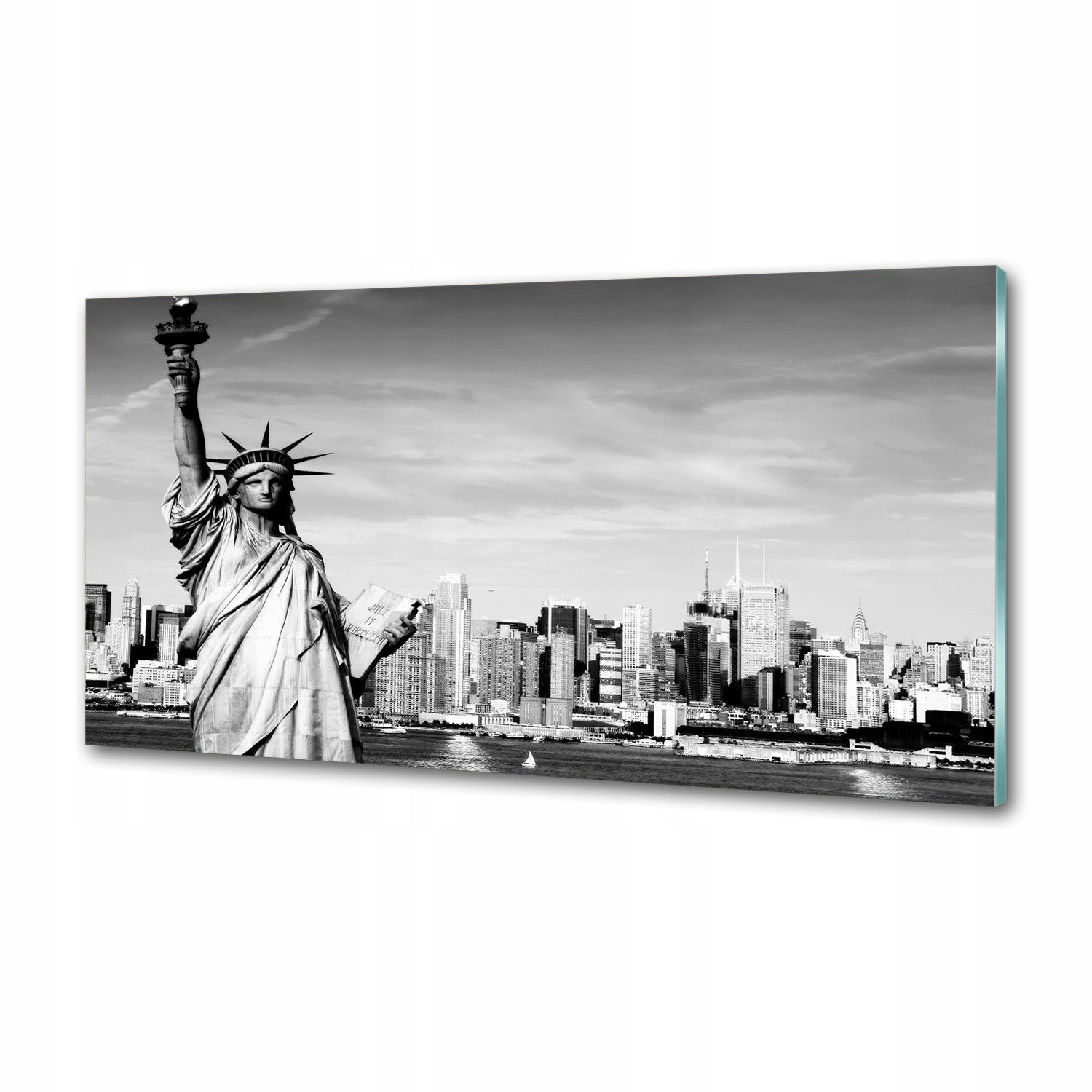 Panel do kuchyne Socha slobody 100x50 cm Lepidlo