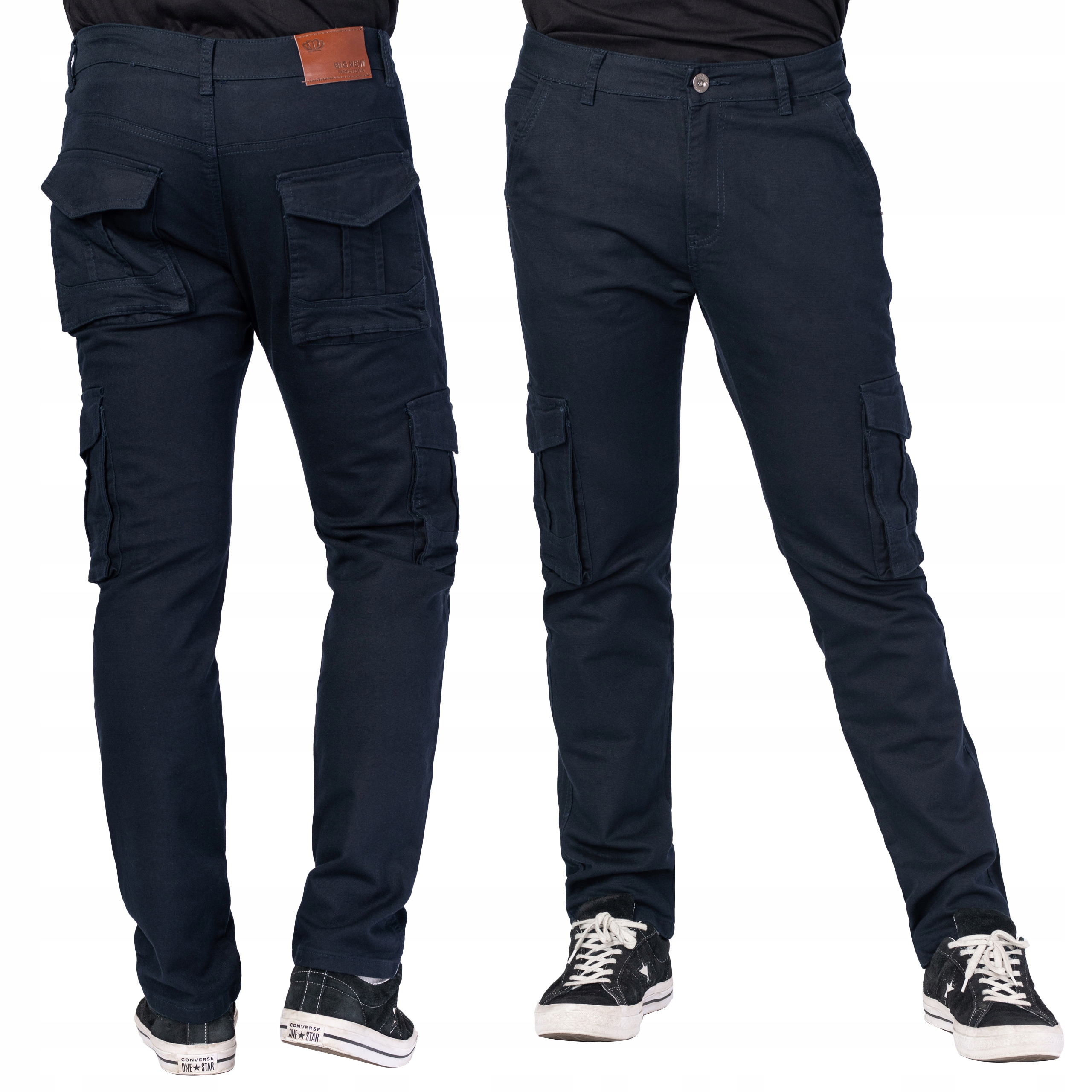 

Spodnie Bojówki Męskie z 7 Kieszeniami K138 86 cm