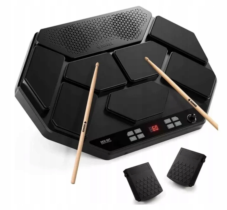 ELEKTRONICZNA PROFESJONALNA PERKUSJA DONNER DED-50T