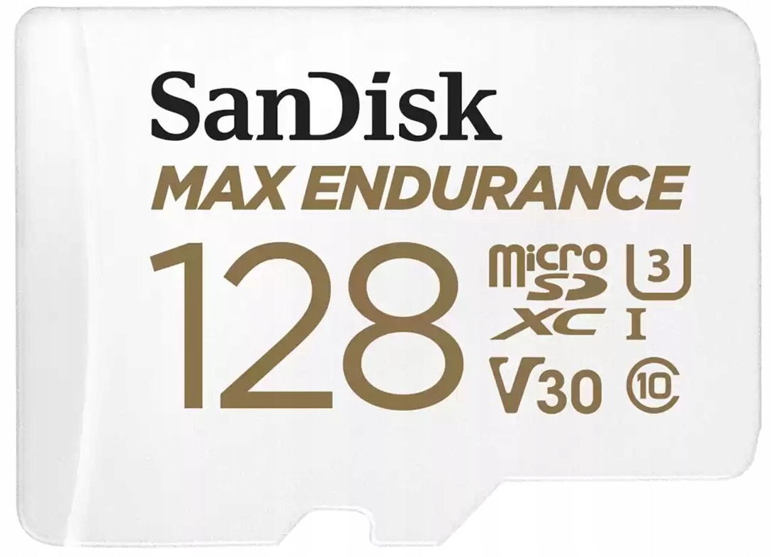 Karta pamięci SanDisk MAX Endurance SDXC 128GB