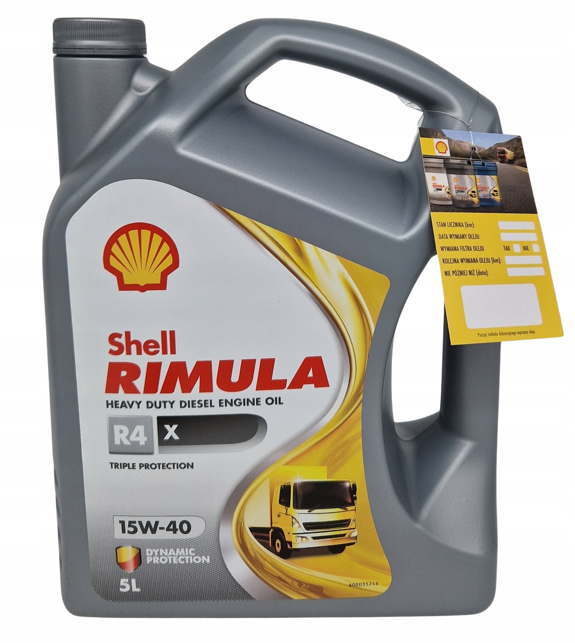 Shell Rimula R4 X 15W40 5L Olej Silnikowy Diesel Ciągnik