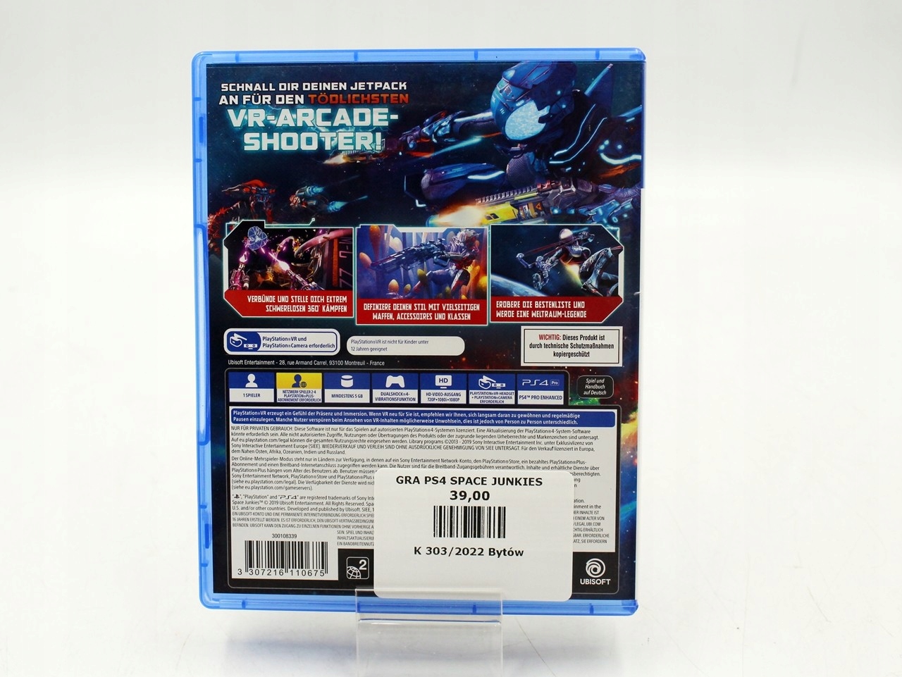 GRA PS4 SPACE JUNKIES Wersja gry pudełkowa