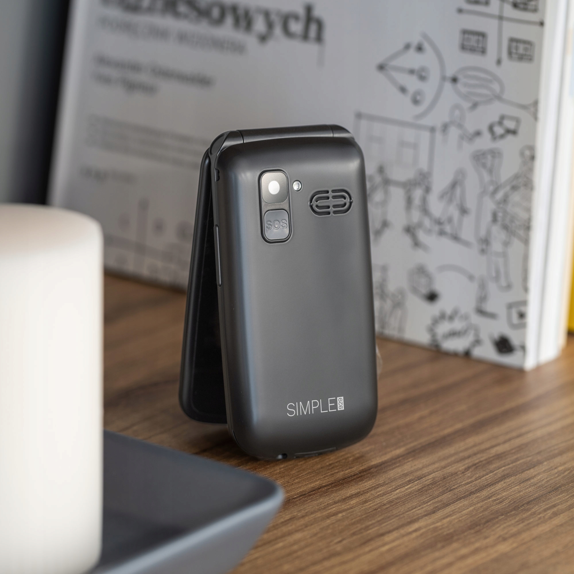 Telefon dla seniora klapka SOS radio 4/32MB Kruger&Matz Funkcje brak