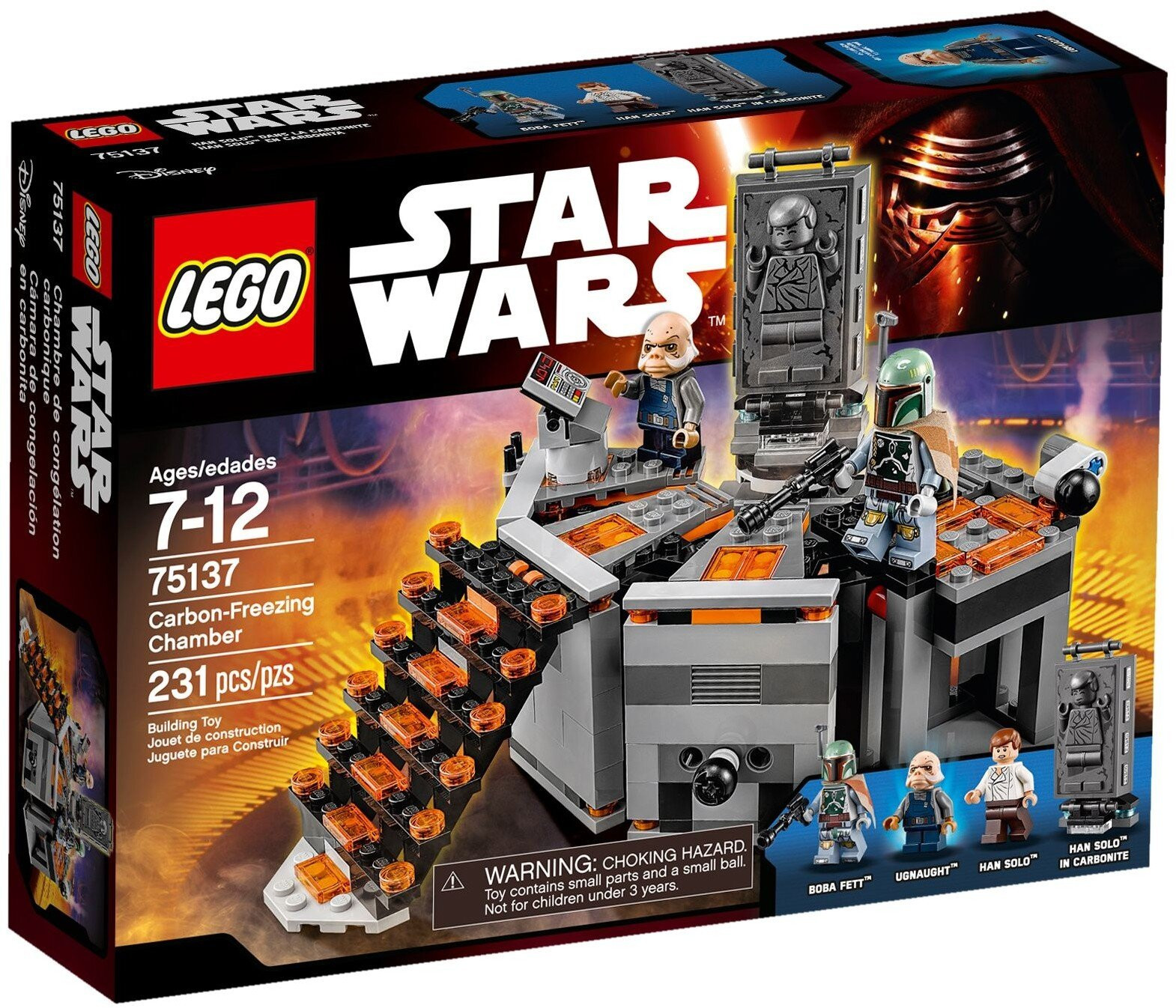 Lego Star Wars 75137 Mrazicí komora v karbonitu Nové