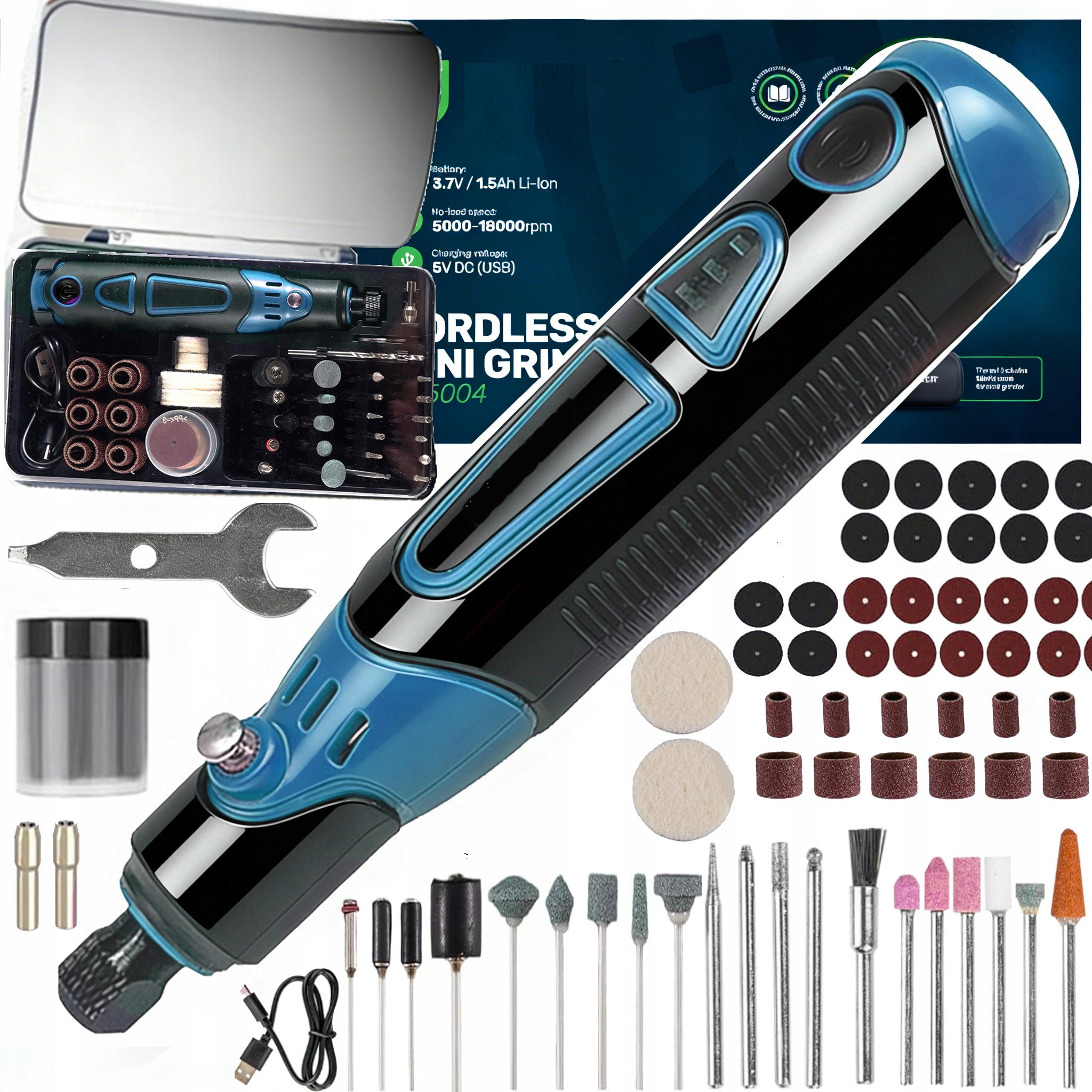 MINI SZLIFIERKA WIELOFUNKCYJNA FREZARKA DO GRAWEROWANIA POLEROWANIA