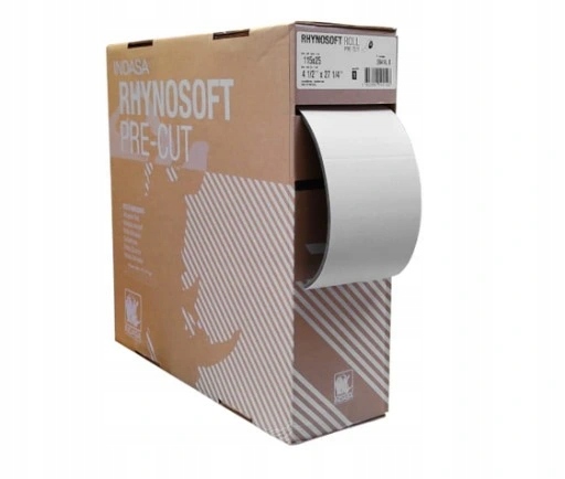 Brúsny papier na špongii Indasa Rhynosoft Pre Cut 115 mm x 25 m P120