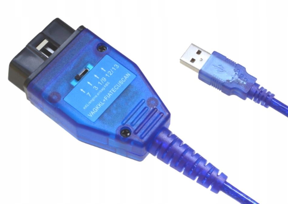 Interfejs OBD2 Fiat K-Line do FiatEcuScan MultiEcuScan Vag Kkl