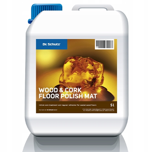 Dr. Schutz Matná emulze na parkety a korek 5 l