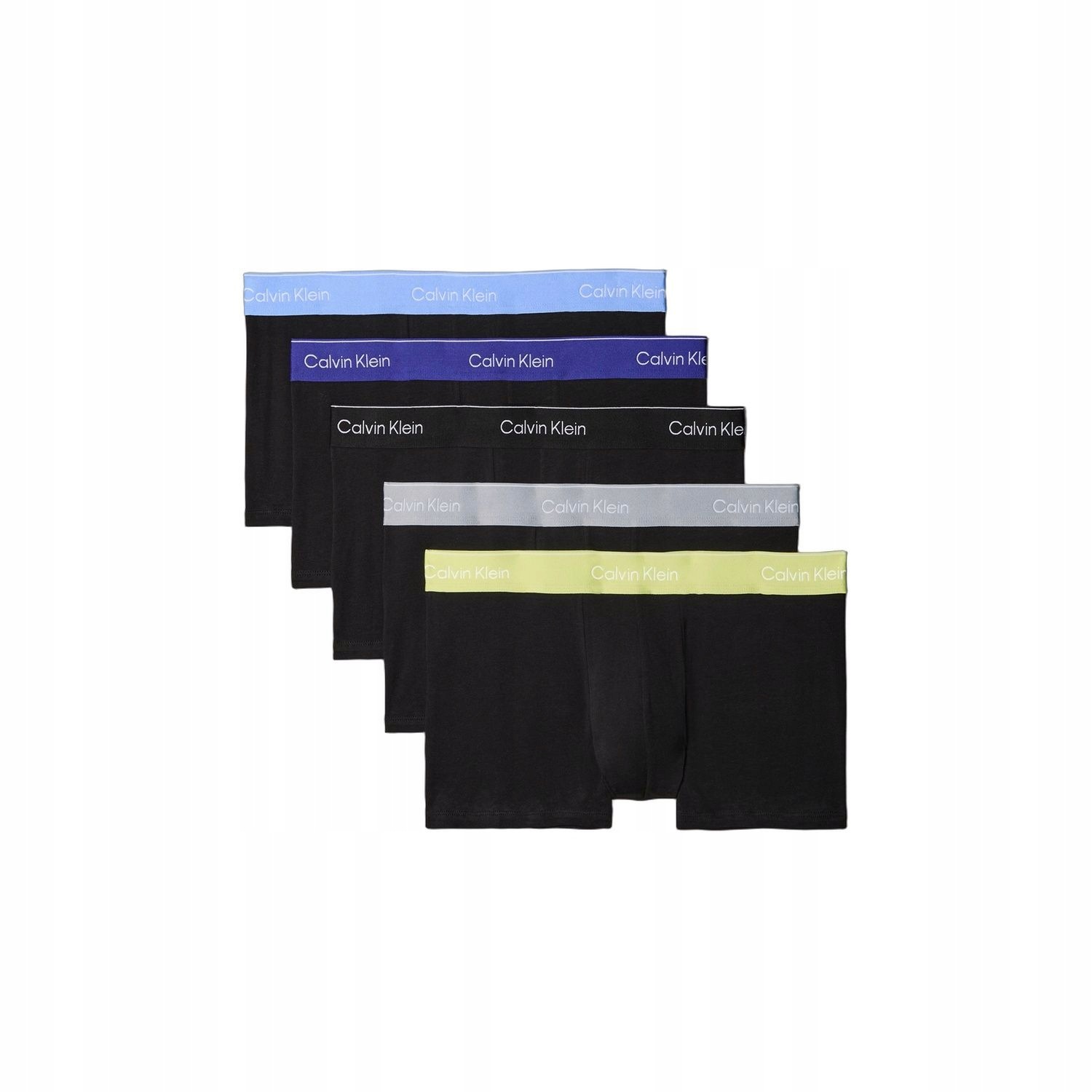 Slipy Calvin Klein Icon Cotton Stretch 5-Pack Low Rise T S Męskie
