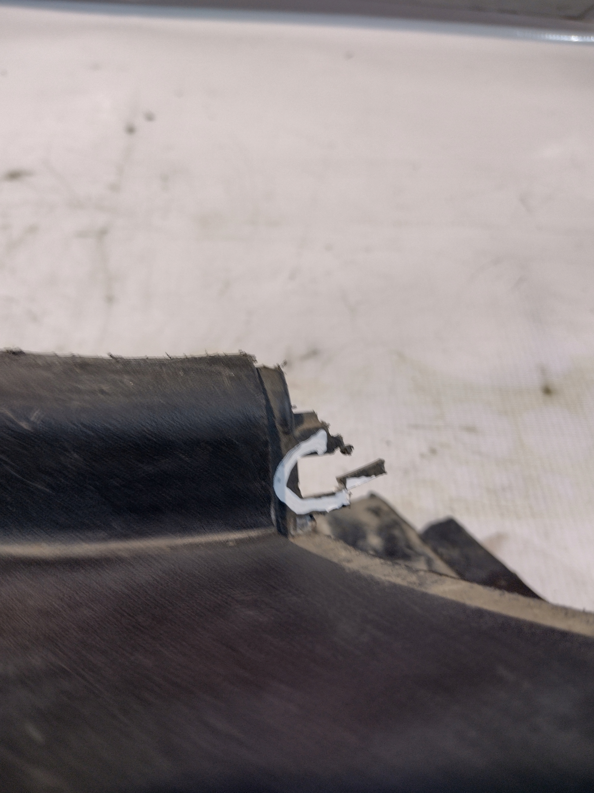 Couverture Aile Droite Arrière BMW X5 E53 OE 8402338