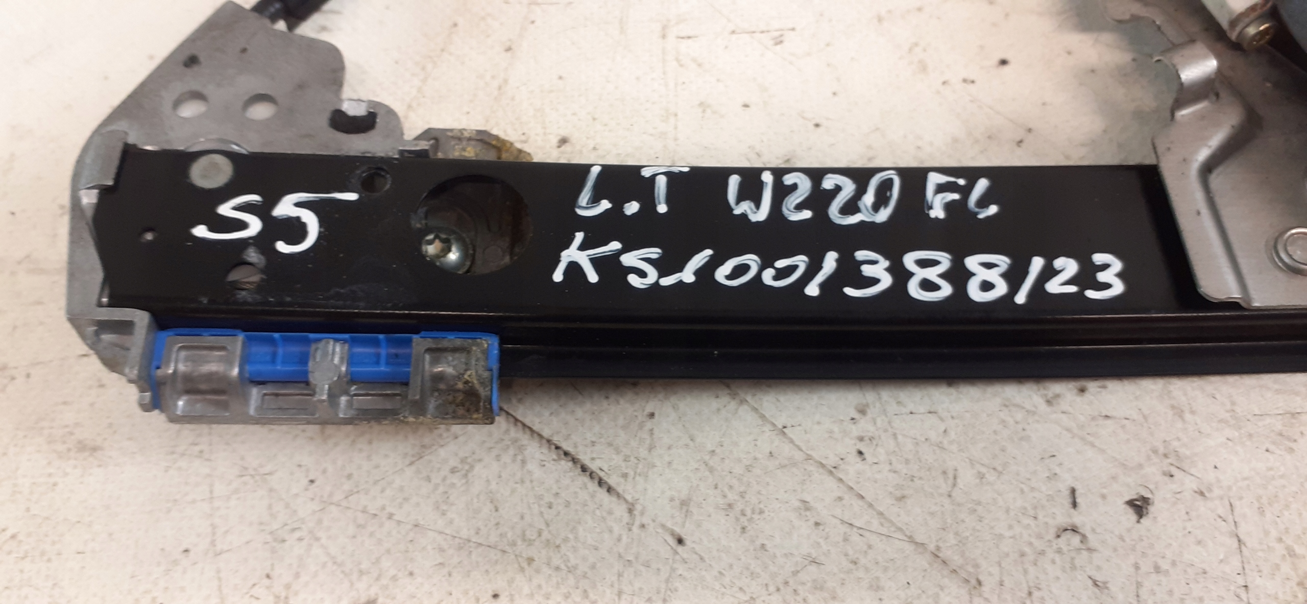 mechanism windows left rear part MERCEDES W220 LIFT