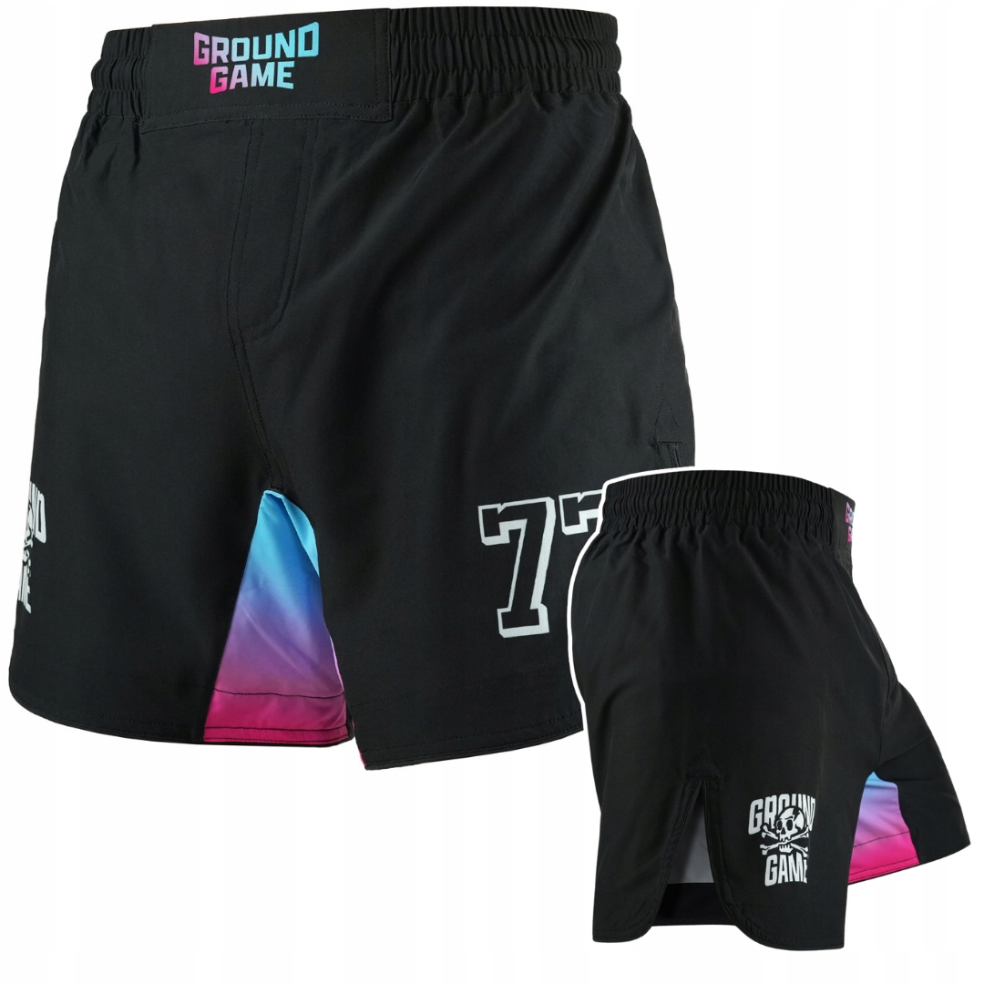Spodenki lekkie męskie Ground Game Thunders Czarny r. XL