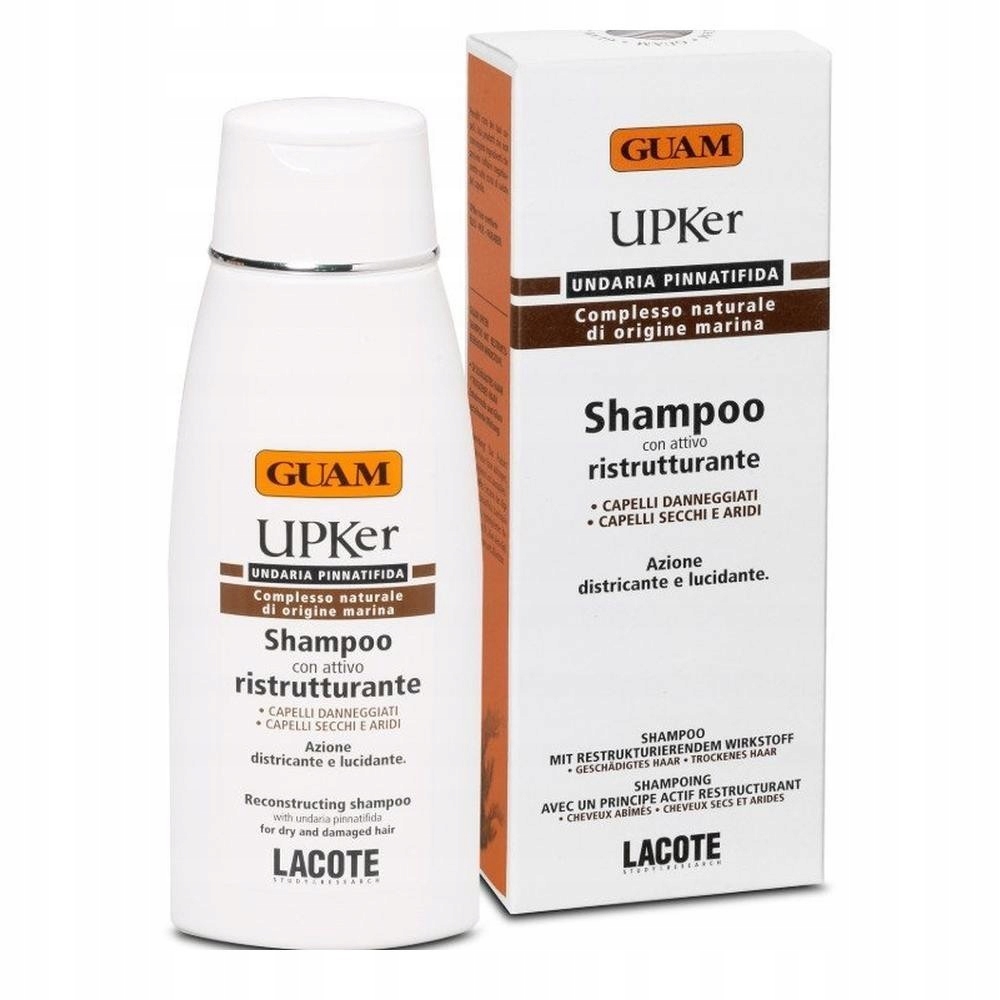 Guam Regenerační Šampon Pro Suché A Poškozené Vlasy 200 ML .