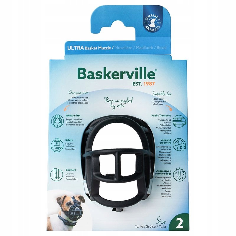 Levně Baskerville Ultra 2.0 náhubek pro psa velikost 2