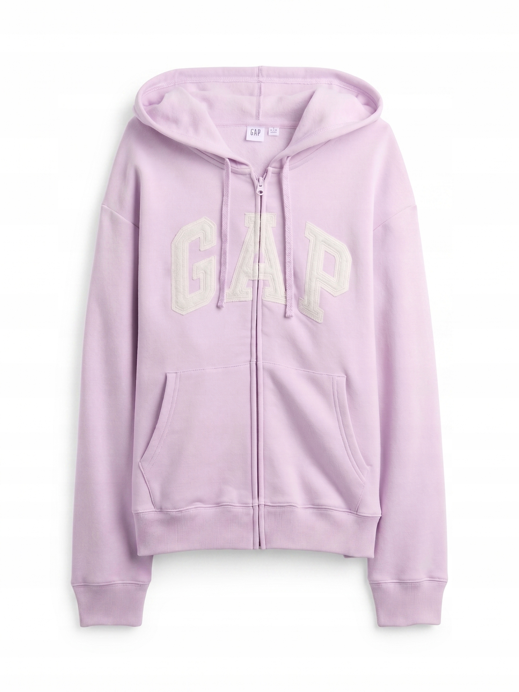 Gap bluza damska Logo Fullzip Hoodie Pale Lilac r. M