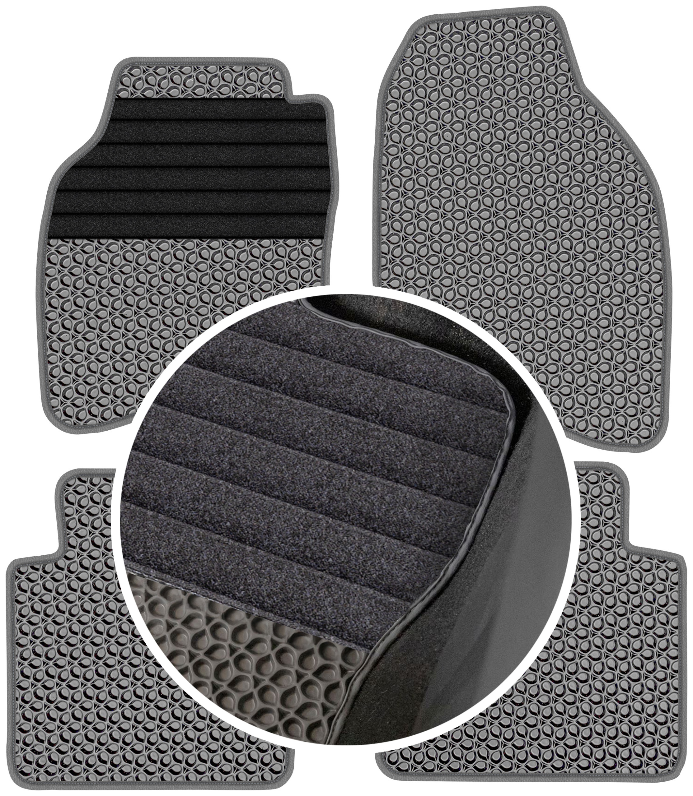 Honda City IV Sedan 2002-2008 Gumové rohože do auta Eva Eternity