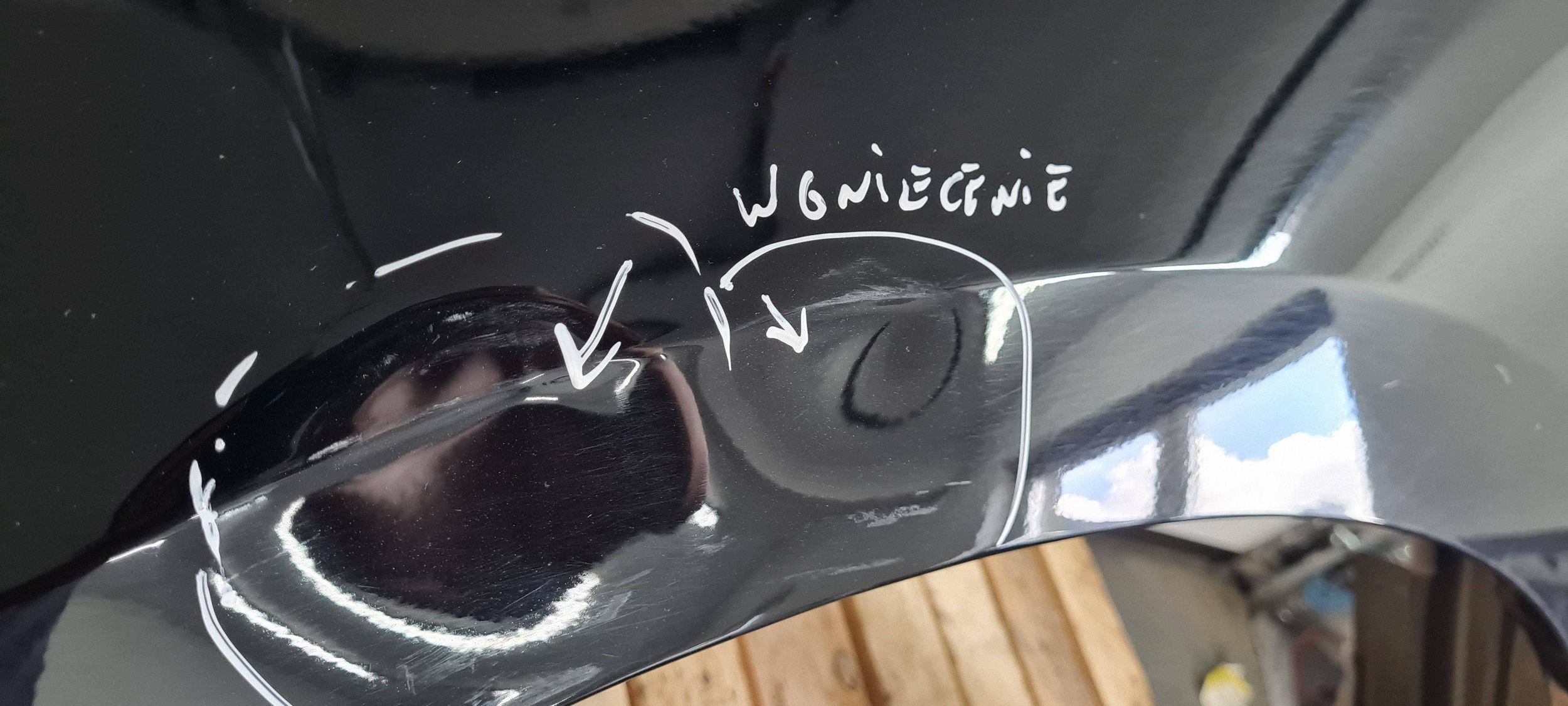Ford Edge II 2020 ST LIFT fender left front ORG UM AGATE BLACK