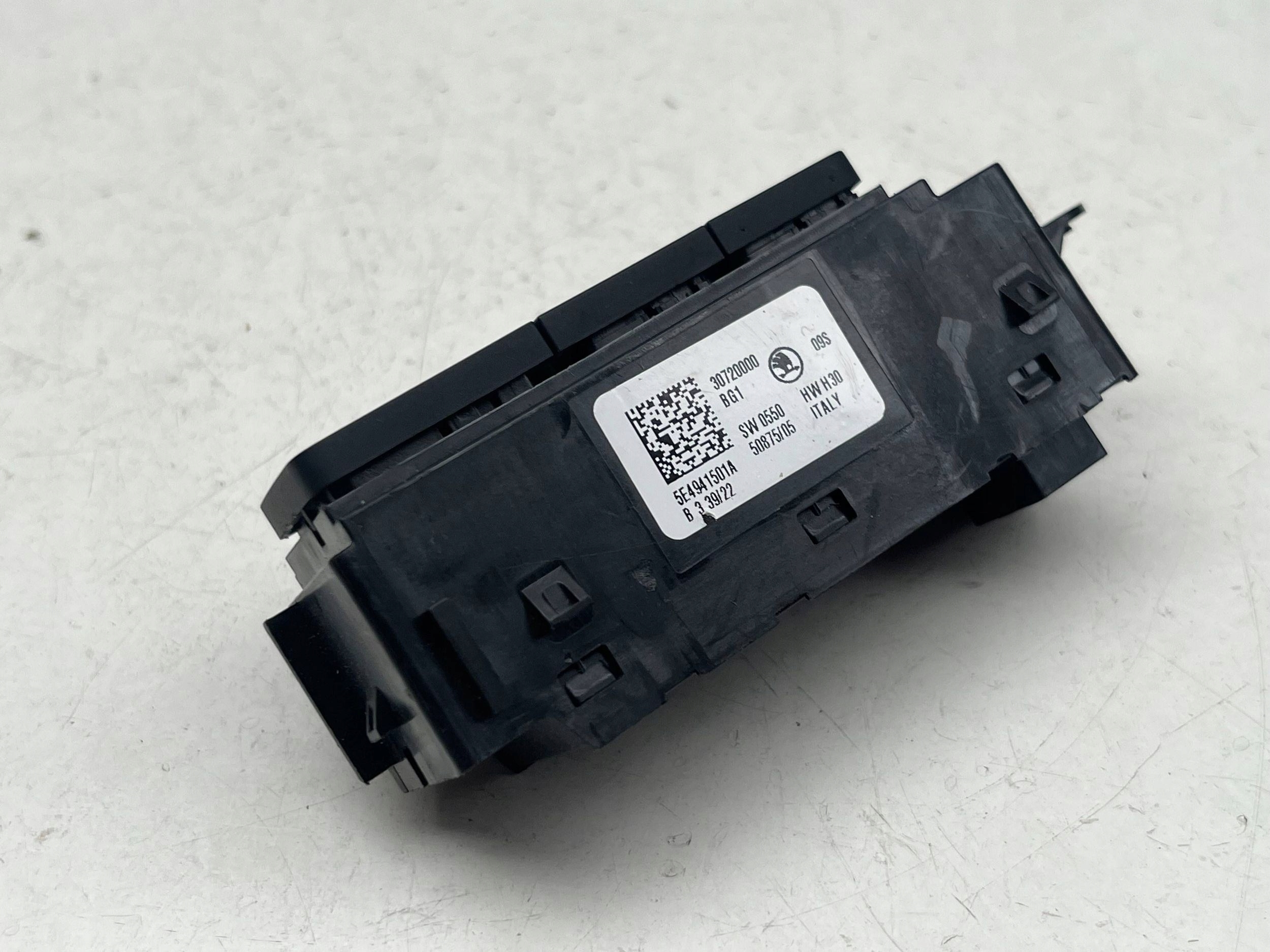 PANEL light switch Skoda Octavia Mk4 5E4941501A original!! !J